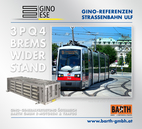 Foto: Straßenbahn ULF – Belvedere © Wiener Linien | Zinner / Foto: Brems-Widerstand 3PQ4 © GINO AG