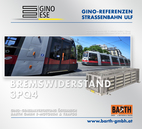 Foto: Straßenbahn ULF – Schottentor © Wiener Linien | Zinner / Foto: Brems-Widerstand 3PQ4 © GINO AG