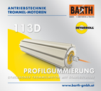 Trommelmotor 80D Profilgummierung