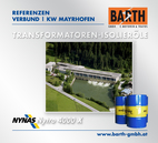 KW Mayrhofen | Transformatoren-Isolieröl<br />Fotos © VERBUND AG | BARTH GMBH