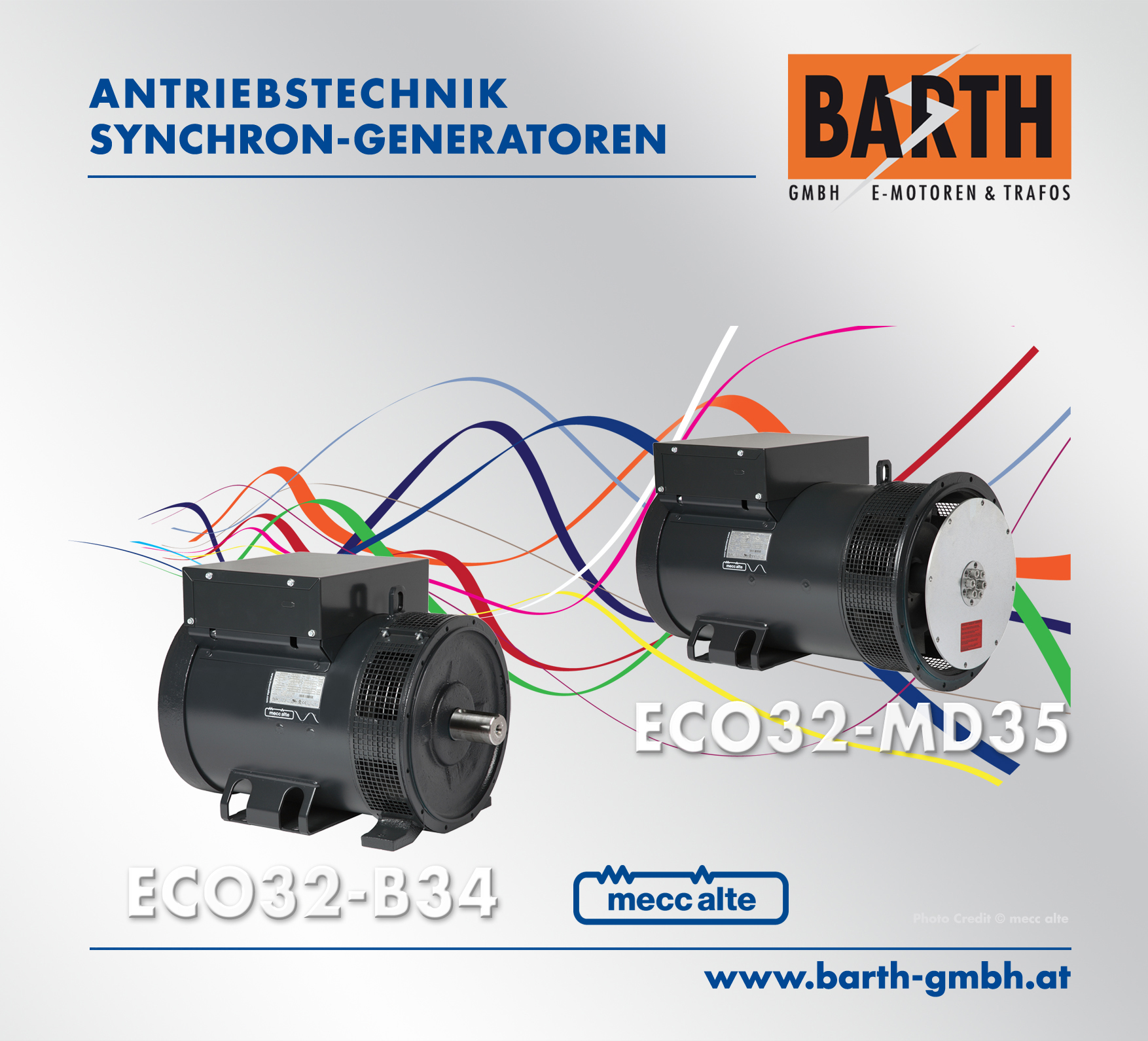 Abb.: Synchron-Generatoren ECO32