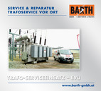 Abb.: Transformer-on-site-service at an electric supply company