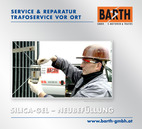 Abb.: Trafo-Serviceeinsatz, Silica-Gel Austausch